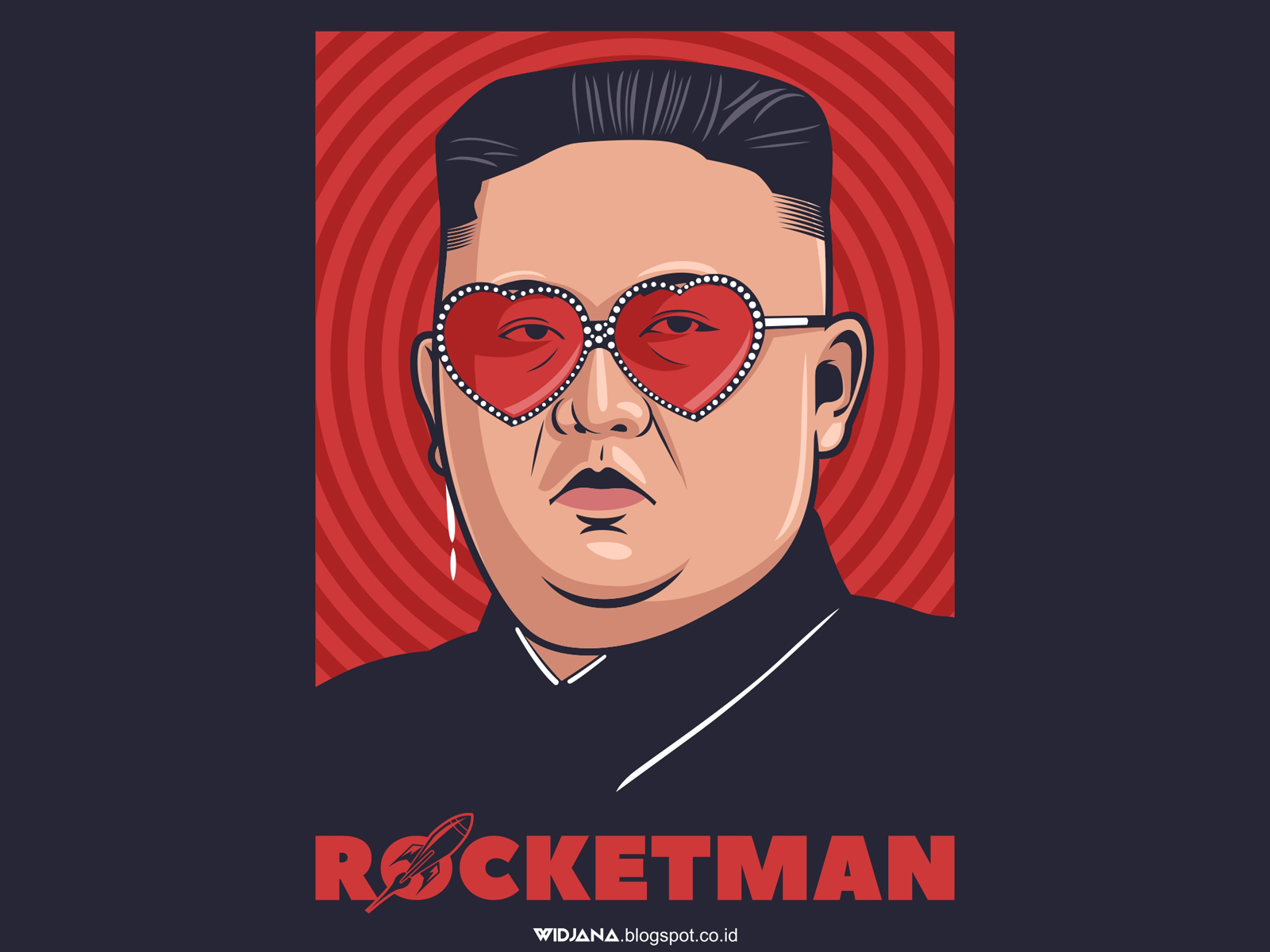 ROCKETMAN by warrockdesigns on Dribbble