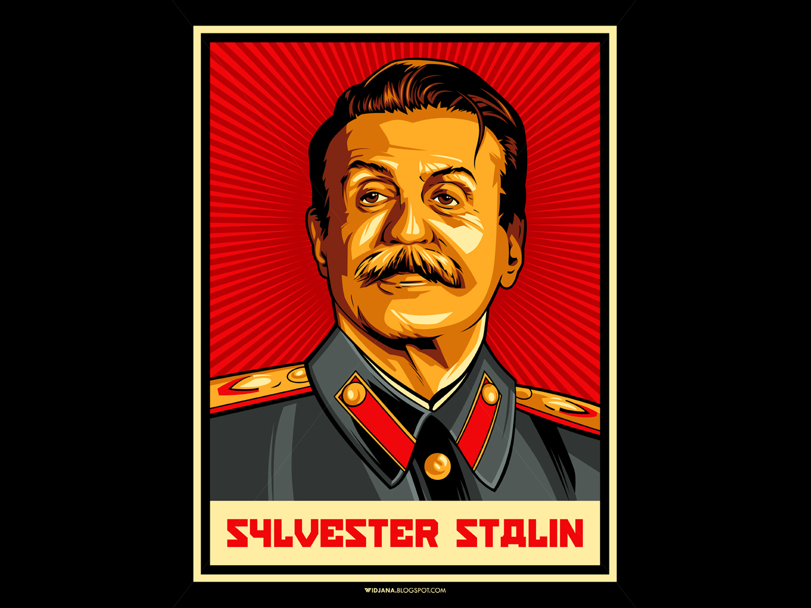 SYLVESTER STALIN by warrockdesigns on Dribbble