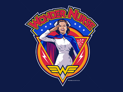 WONDER NURSE corona corona artwork corona poster corona t shirt corona vector corona virus coronavirus covid covid 19 covid 19 artwork covid19 doctor epidemic lockdown masker nurse nurse 2020 pandemic wonder nurse wonder woman