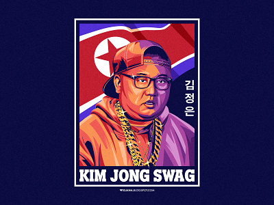 KIM JONG SWAG dictator kim jong swag kim jong un kimjongun nigga north korea pyongyang rap rapper style swag