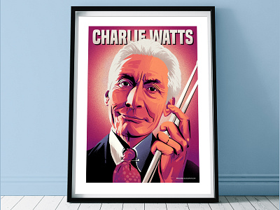 Charlie Watts warrock design