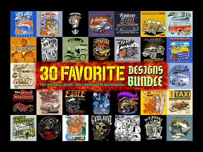 30 favorite designs bundle