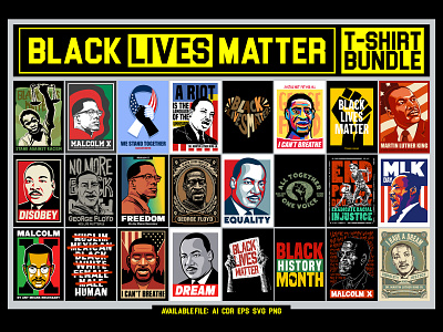BLACK LIVES MATTER T-SHIRT BUNDLES black lives matter budle