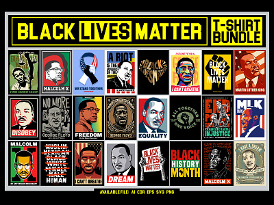 BLACK LIVES MATTER T-SHIRT BUNDLES