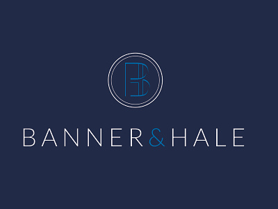 Banner Hale Branding branding design logo