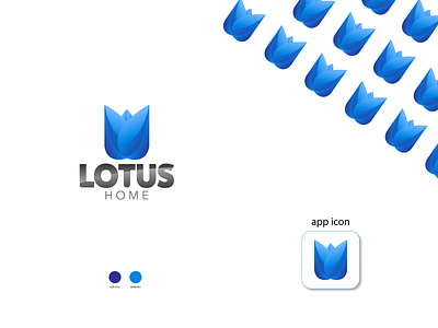 Lotus Home | Real Estate Company Logo