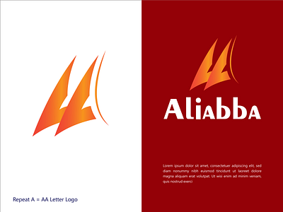 Aliabba Logo | AA Logo | Typography