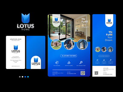 LOTUS HOME Brand Identity