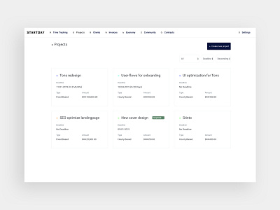 Startday - Tool for freelancers