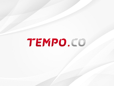 Tempo.co Logo Redesign 2d brand branding company design graphic design illustration kreavi logo logos mockup redesign tempo