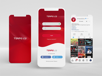 Tempo.co Logo Redesign UI/UX branding graphic design kreavi logo logos logoytype rebrand redesign tempo tempodotco typography ui ux