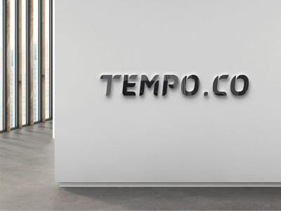 Tempo.co Logo Redesign ( Mockup )