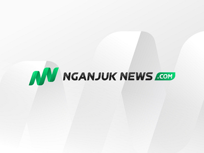 Nganjuk News Logo 3d animation branding dribble fatkhan graphic design logo logos motion graphics nokomen08 project ui