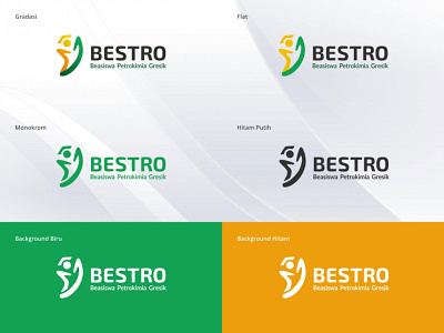 Bestro Logo Presentation bestro branding graphic design logo logos mockup presentation ui ux