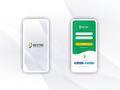Bestro Logo Presentation 3d aplication app bestro brand branding company graphic design gsm identity logo logos ui ux