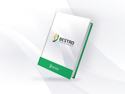 Bestro Logo Presentation book branding graphic design logo magazine mockup motion graphics presentation ui ux