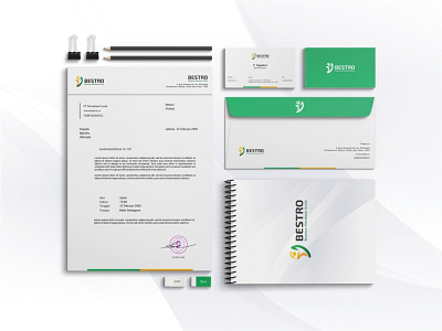 Bestro Logo Presentation 14 a4 bestro branding clip document envelpoe eraser graphic design gsm identity logo mockup namecard pencil stationary ui