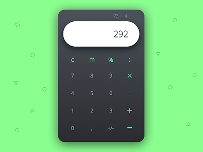Calculator 004 calculator dailyui ui ux