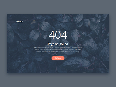 404 page