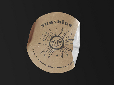 Sticker abstract art graphic graphicdesign illustration illustrator logo mockup photoshop sketch sticker sun sunshine