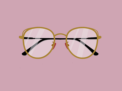 glasses illustration vector