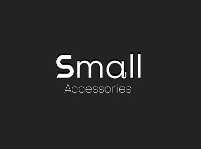 smalll accessories Logo adobe illustrator design illustration illustrator logo minimal vector web