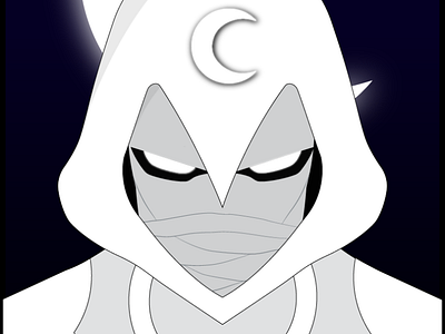 Moon Knight Vector