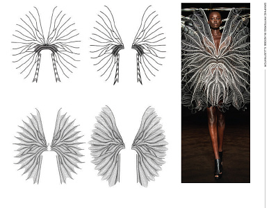 Graphic Patterns For Iris Van Herpen Haute Couture By Danai Alexia Tasiouka On Dribbble