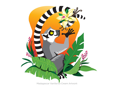 Lemur Illustration illustration