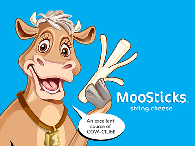 Moo Sticks Cow