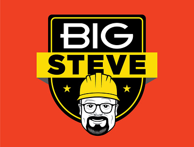 Big Steve Logo illustration logo vector