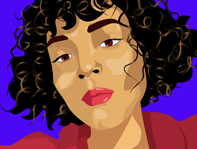 Sabrina art character character art comics illustration portrait vector vectorportrait