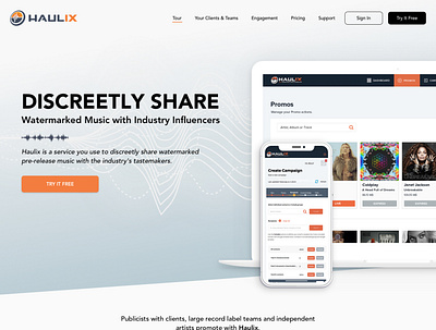 Haulix website redesign ui web webdesign website