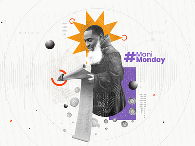 Collage MoniMonday blog #4 blog color finance graphic design illustration