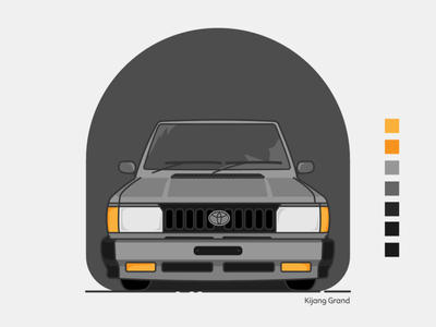 Kijang Grand By Rizki Handinata On Dribbble