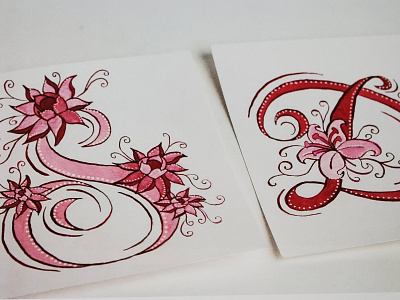 Hand-Drawn Letters calligraphy design typography