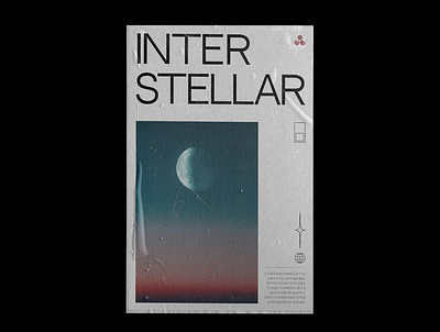 Interstellar 🚀 branding design graphic design illustration logo typography vector