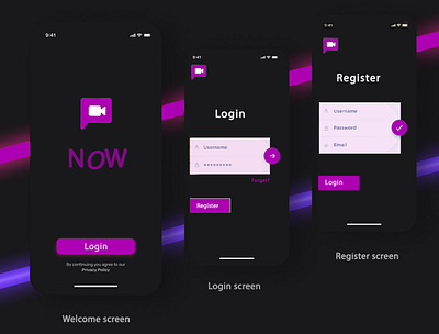 Chat app design - Part 1 uiux user experience userinterface