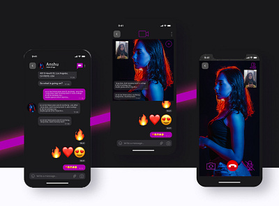 Chat app design - Part 2 app design chat app ui ui ux ui design user experience user interface user interface design userinterface