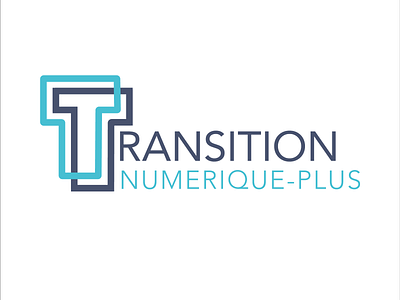 transition numerique digital logo logo design logos logotype numeric