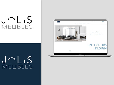 Jolis meubles design furniture furniture design furniture store furniture website logo