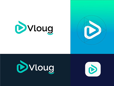 vloug app logo video website