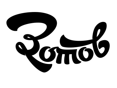 Zotov design lettering logo