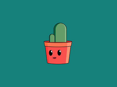 Pot Weird flat icon illustration minimal vector