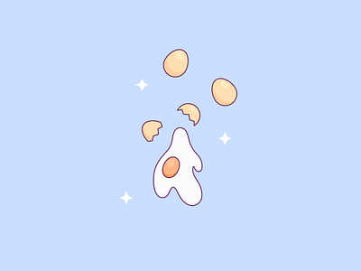 Eggs design eggs flat illustration vector