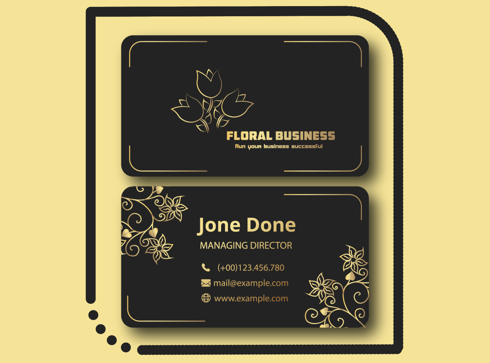 Luxury Business Cards Design by Khaled Saifullah on Dribbble