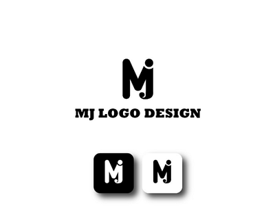 Mj text logo design black logo creative logo creative logo design designer dribbble logo fiverr logo logo design logo designer mj logo text logo unique logo upwork