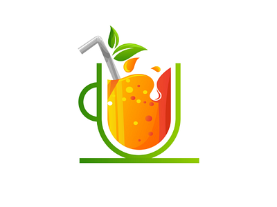 Juice Logo Design by Khaled Saifullah on Dribbble