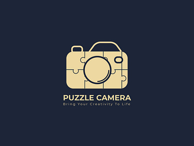 Photography Logo Design camera logo creative logo creative logo design flat logo illustration logo logo design logo design branding logo design concept logo designer minimalist logo photography logo puzzle logo design