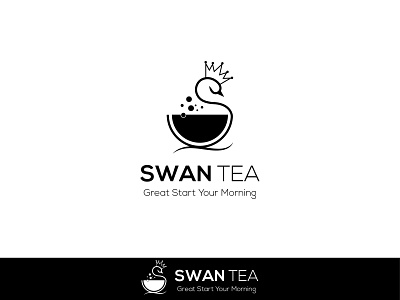 Swan Tea Logo Design